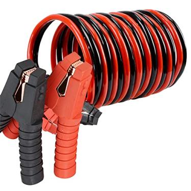 Imagem de Voilamart Cabos de Jumper Automático 1 Calibre 1200 AMP, Calibre 2/0 3000AMP 20 Ft com Bolsa de Transporte, Escape de Instrução, Cabos de Ampliação Automotiva de Grau Comercial, Resistente para Carro Van TruckVoilamart 1 Gauge 1200AMP VPA-JL-1200AN