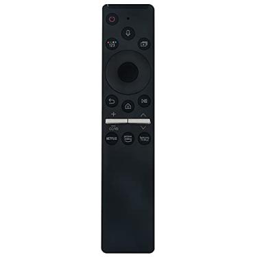Imagem de BN59-01357A Sub BN59-01357B Controle remoto de voz substituído para Samsung Smart QLED TV QN75QN85AAFXZA QN85QN85AAFXZA QN55QN85AAFXZA