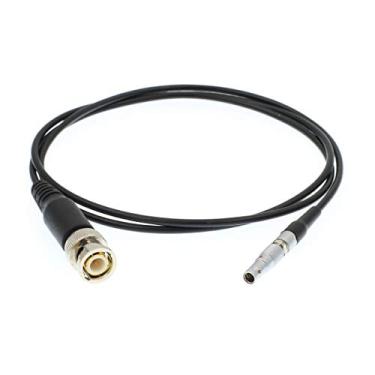 Imagem de Cabo DRRI Nor1438, 4 pinos macho BNC Timecode para Câmera Vermelha Epic/Escarlate, Blcak