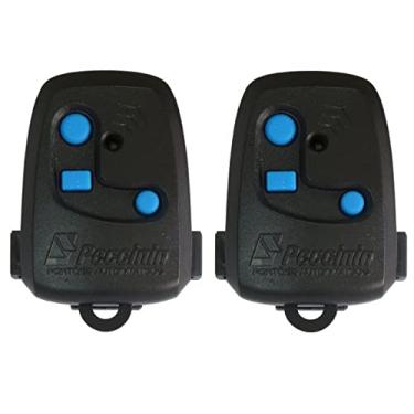 Imagem de Kit 2 Controle Remoto TX 3C Peccinin Nice 433 Mhz Portão Eletrônico