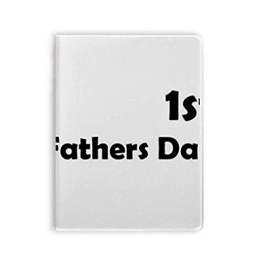 Imagem de 1st Father s Day Festival Caderno capa de chiclete Diário capa macia