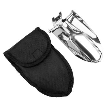 Imagem de Pá, pá leve dobrável, pequena pá de acampamento, durável multiuso para off-road, acampamento, jardinagem