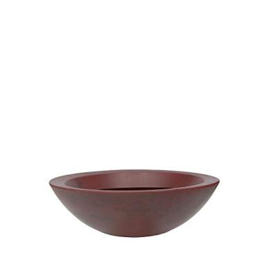 Imagem de Vasart Verona Vaso Bowl para Flores, Antique Vermelho, 54x17cm