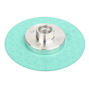 Imagem de oshhni de desbaste de diamante para ferramentas de almofadas de polimento de para ladrilhos de de mármore, M10 verde fino