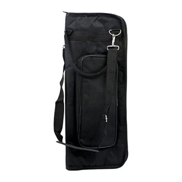 Imagem de UGPLM Saco de baquetas Capa para baquetas, suporte para baquetas de pano Oxford portátil à prova d'água, bolsa de de tambor para praticar ao ar