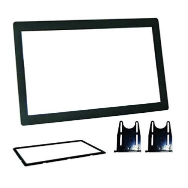 Imagem de Moldura 2 Din Fiamon Renault Duster Oroch 2018 Black Piano