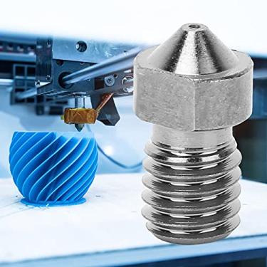 Imagem de Bico da impressora 3D, bico de aço e aço para extrusora V5 e V6 de 0,2-1,0 mm(0,3 mm)
