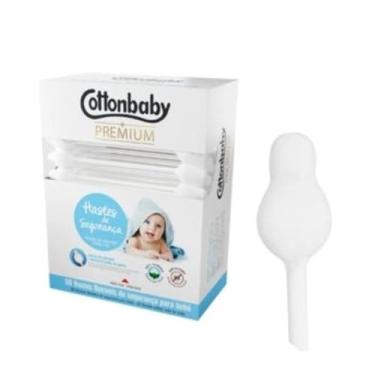 Imagem de Haste Flexível de Segurança, Cottonbaby, 50 Unidades, Multicolorido