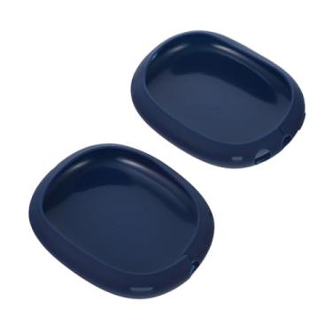 Imagem de OSALADI 2 Pares caixa de fone de ouvido Protetor de ouvido para fone de ouvido Capa resistente ao desgaste para fones de ouvido mini Caixa de armazenamento suporte maleta capa protetora