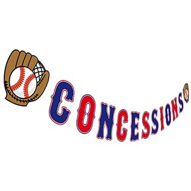 Imagem de Silvima Banner de festa de feliz aniversário #4, Baseball Concessions