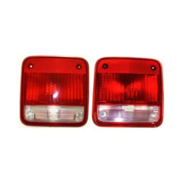 Imagem de Unidade de montagem de luz traseira GMC Van 1985-1996 par lado motorista e passageiro | GM2800101 + GM2801101