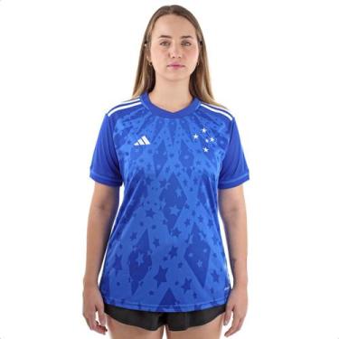 Imagem de Camiseta Adidas Cruzeiro Azul - Feminina