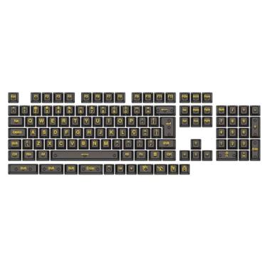 Imagem de Conjunto de Keycaps ABNT2 Redragon Crystal Black A138 PT