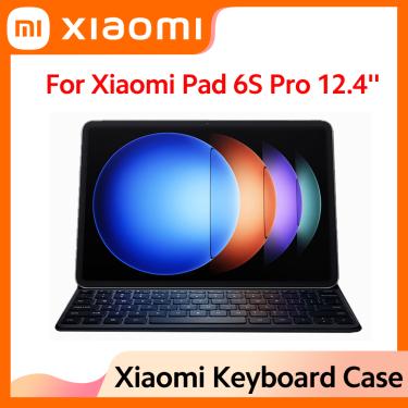 Imagem de Xiaomi Pad 6S Pro 12.4'' Keyboard Case Independent Shortcut Keys Pogo Pin Contact Mi Tablet Double