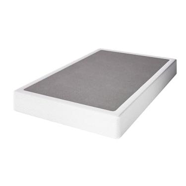 Imagem de RLDVAY Box-Spring-Twin, 12,7 cm de perfil baixo, caixa dupla de mola, metal resistente, fácil montagem, antiderrapante, sem ruído