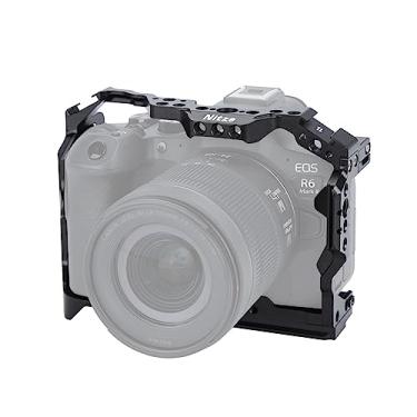 Imagem de Nitze Gaiola Para Câmera Canon R6 Mark III/ R6 Mark II/ R5 C/ R5/ R6, com Sapatas Frias Integradas, Trilho Nato e Placa de Liberação Rápida Arca - T-C04A