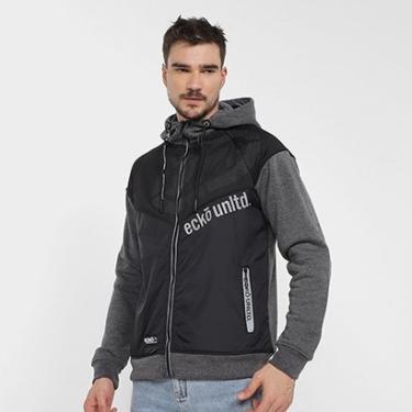 Imagem de Jaqueta Moletom Ecko Unltd Estampada com Capuz Masculina-Masculino