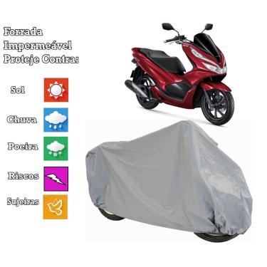 Imagem de Capa cobrir moto honda pcx 100 % impermeável e 100% forrada