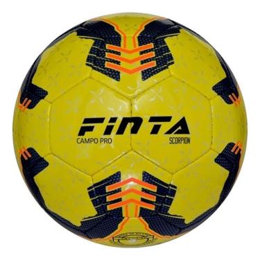 Imagem de Bola Futebol Campo Profissional Scorpion PVC Costurada Finta-Unissex