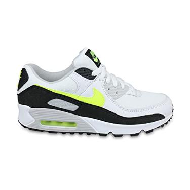 Imagem de Nike Air Max 90 Mens Running Trainers CZ1846 Sneakers Shoes (UK 7 US 8 EU 41, White hot Lime Black 100)