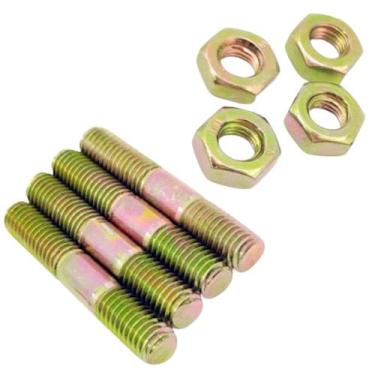 Imagem de Kit Coroa Prisioneiro Com Porca Biz 100 Biz 125 4 Peças - EMBUS