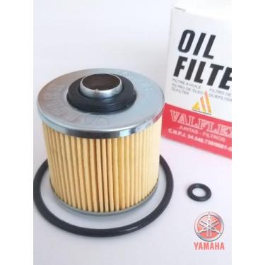 Imagem de Filtro De Óleo Para Yamaha Xt 600 Xv Mt Tdm Com Anel Vedação - Valflex