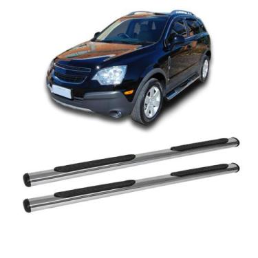 Imagem de Estribo Captiva 2008 2009 2010 a 2020 Cromado Oblongo - CCF