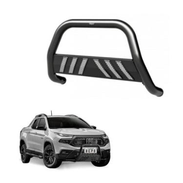 Imagem de Quebra Mato Toro 2019 2020 2021 4x4 Preto Com Kit - Bepo