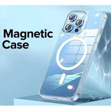 Imagem de Capinha Magnética Carregamento Portatil Indução compativel iPhone 12-1