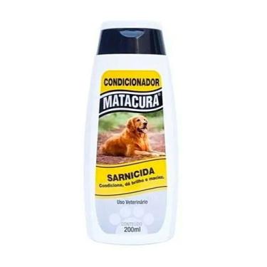 Imagem de Condicionador Sarnicida Matacura para Cães 200ml