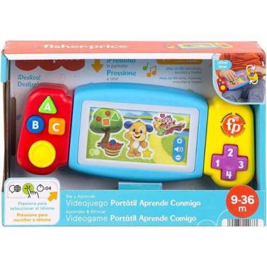 Imagem de Fisher Price Videogame Portatil Aprende Comigo Mattel HNH13