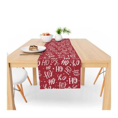 Imagem de Caminho De Mesa Decorativo Natalino 180x40cm 100% Poliéster - PRESENTE