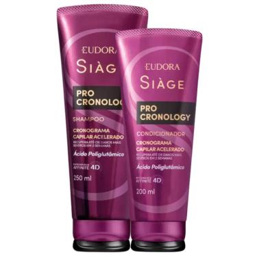Imagem de Kit Eudora Siàge Pro Cronology Shampoo 250ml + Condicionador 200ml