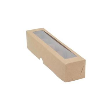 Imagem de 20 Caixas Para 5 Brigadeiro Visor Bombom Brigadeiro Trufas - Gráfica U