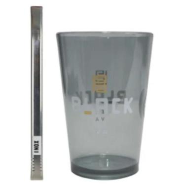 Imagem de Kit Tereré Combo Mate Copo Cuia E Bomba Inox Black Erva - A.R Variedad
