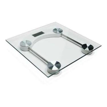Imagem de Balança Digital Vidro Temperado Banheiro Academias Até 180kg - BLC-06 