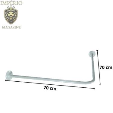 Imagem de Provador de Canto L  Conforto e Estilo para sua Loja - Imperio magazin