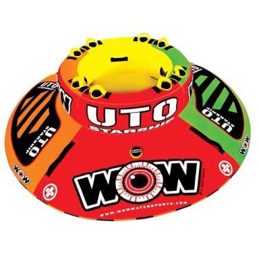 Imagem de WOW World of Watersports UTO nave estelar 1 2 3 4 ou 5 pessoas, parte rebocável e tubo de cabine para barcos, 15-1110