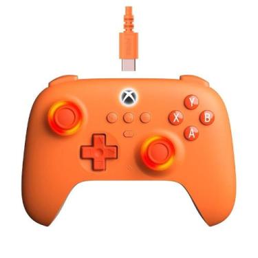 Imagem de Controle Com Fio 8BitDo para Xbox Ultimate C, Laranja - 82CF05D