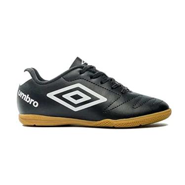 Imagem de Chuteira Futsal Umbro Class 2.2 Jr Preto/branco U07fb087-121-31