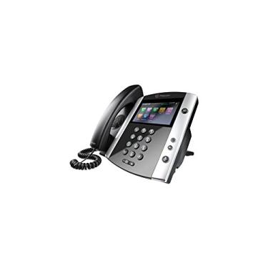 Imagem de Polycom VVX 600 IP Phone PoE novo (2200-44600-025) (fonte de alimentação não incluída)