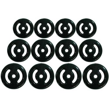 Imagem de Kit Anilha emborrachada 32kg Poli Sports