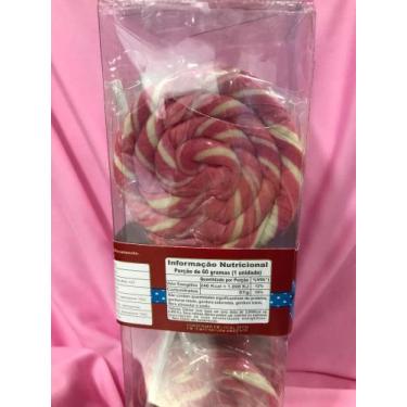 Imagem de Pirulito psicodélico - Carrossel, Rosa