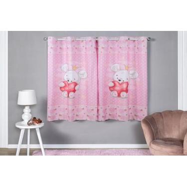 Imagem de Cortina Temática Para Meninas Infantil  2m x 1,5m - Harumi Enxovais, U