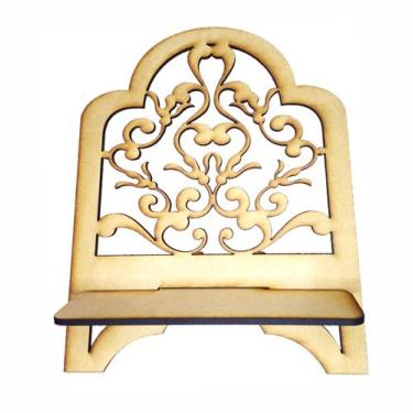 Imagem de Suporte de leitura em MDF para bíblia, livros, Sagrada Família - Taqua