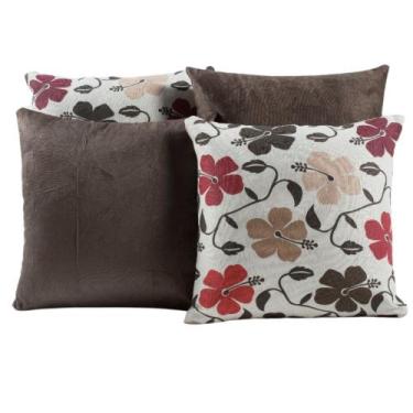 Imagem de Capa Almofada Decorativa Jacquard com Ziper 4 unidades - Marialle Enxo