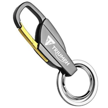 Imagem de Chaveiro Moto Triumph Tiger Rocket Trident Speed Twin Luxo W - Keychai