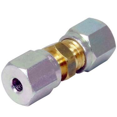 Imagem de Kit 5 Conexão Emenda Tubo Nylon Mbb Diversas Tubo 104 Mm X 10 Mm (Comp