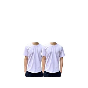 Imagem de kit 2 camisetas masculinas básicas 100% algodão - Maéli vest, Lilás, M