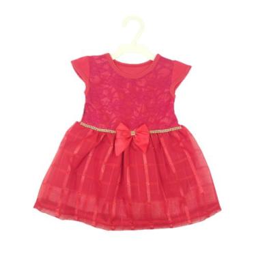 Imagem de Vestidos Menina Roupa Bebê 1 und. De 2 A 6 Meses/revenda/infatil - FeM